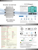 KAIDENG ENERGY WVC-2800 Micro Inverter User manual