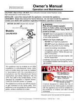 HEARTH HOME technologies DVLINEAR36 DV Linear Gas Fireplace Owner's manual