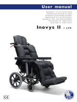 Vermeiren Inovys II + L70 Comfort Wheelchairs User manual