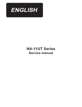 Juki NA-11UT Series Sewing Machine User manual