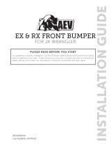 AEV EX & RX Front Bumper Installation guide