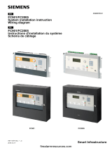 Siemens FC901 Addressable Fire Alarm Control Panel System User manual