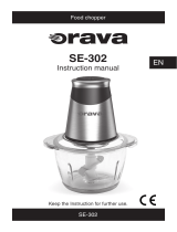 Orava SE-302 User manual