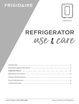 Frigidaire EFMIS200-SS Mini Beverage Fridge User manual