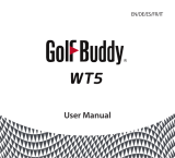 Golfbuddy WT5 User manual
