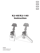TORMEK KJ-45 Centering Knife Jig User manual