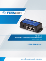 Teracom TSH300v3 Modbus RTU Humidity and Temperature Sensor User manual