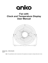 ANKOHEG10LED Fan