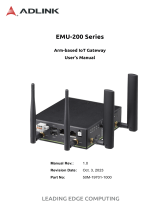 Adlink EMU-200 Series Owner's manual