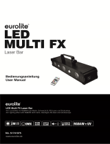 EuroLite 51741075 LED Multi FX Laser Bar User manual