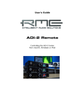 RME ADI-2 Remote User manual