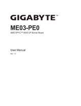 Gigabyte ME03-PE0 User manual