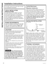 GE Appliances GE20L08BAR Electric Water Heater User manual