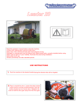 Tradgardsteknik Leader 20 Irrigation Machine User manual