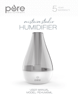 pore enrichment PEHUMSML mistaire studio Humidifier User manual