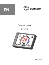 AUTOTERMPU-28 Touch Screen Air Heater Control Panel