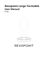 REVOPOINT POP 2 3D Body Scanning Large Turntable User manual