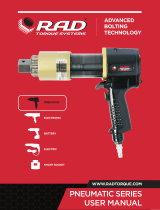 RAD 10GX-R Pneumatic Torque Wrench User manual