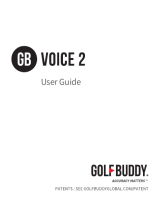 Golfbuddy Voice2 User manual