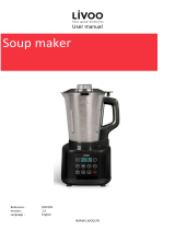 Livoo DOP229 Heating Blender Soup Maker User manual