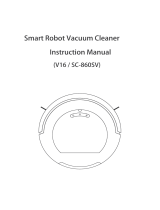 SuperSonics V16-SC-860SV Smart Robot Vacuum Cleaner User manual
