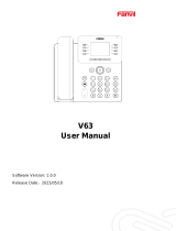 Fanvil V63 User manual