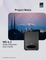 Kali Audio WS-6.2 Watts WS-6.2 Subwoofer User guide