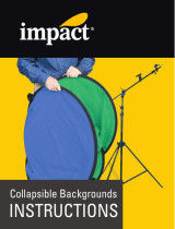 Impact Collapsible Backgrounds Operating instructions