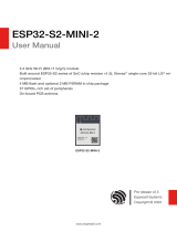 Espressif ESP32-S2-MINI-2 WiFi Module User manual