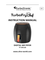 Turbotronic TT-AF11D Digital Air Fryer User manual