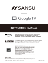 Sansui S65VAUG Owner's manual