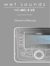 Wet Sounds WS-MC-5 V2 Owner's manual