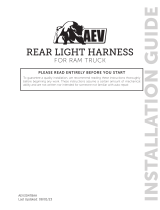 AEV Rear Light Harness Installation guide