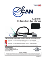 CAN CONNECT CANHBVL1 Hi-Beam CAN-Bus Interface User manual