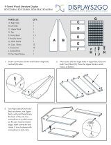 Displays2go BDI1224RM Assembly Instructions