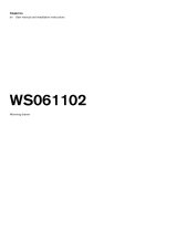 Gaggenau WS061102 Fully Integrated Warming Drawer User manual