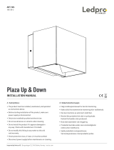 LEDPRO 101510-2 Plaza Up and Down Outdoor Wall Lamp Installation guide