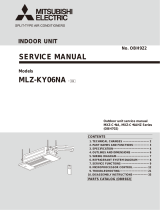 Mitsubishi Electric MLZ-KY06NA EZ FIT Recessed Ceiling User manual