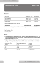 Lovibond Single Method 56I701220-1 - Permanganate Value User manual