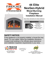 Fireplace Xtrordinair 44 Elite NexGen-Hybrid 2023 Installation guide