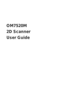 Renkforce OM7520M 2D Barcode Scanner Wired 2D Imager User guide
