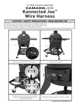 Kamado Joe KJ15041123 Wire Harness 18 Inch Red Digital Charcoal Grill and Smoker Installation guide