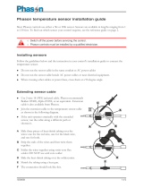 Phason AEC-2 Temperature Sensor Installation guide