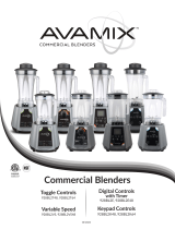 Avamix 928BL2E BL2E 2 hp Commercial Blender User manual