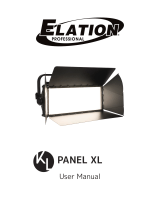 Elation KL Panel XL User manual