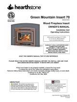 HearthStone Green Mountain Insert 70 Owner's manual