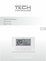 Tech ControllersEU-T-4.1 Wired Two-State Room Regulator