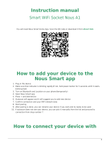 NOUS A1 Smart WiFi Socket Nous User manual