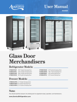 Avantco 178GDC10HC Glass Door Merchandisers User manual