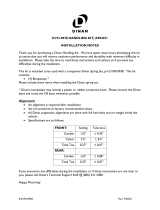 Dinan D193-0938 Handling Kit User manual